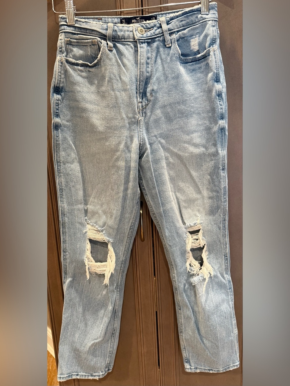 Hollister 3S Ultra High Rise Mom Jean Vintage Stretch, W26, L25